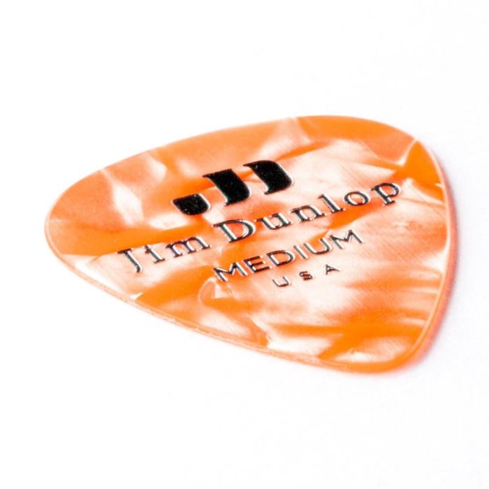 Pack 12 Púas Genuine Celluloid Naranja Perlado - Medium 1 Pack 12 Púas Genuine Celluloid Naranja Perlado - Medium 1