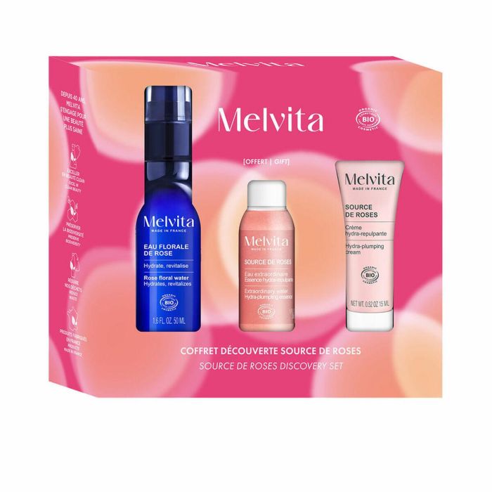 Melvita Agua Floral De Rosa Estuche 3 Pz Melvita Agua Floral De Rosa Estuche 3 Pz