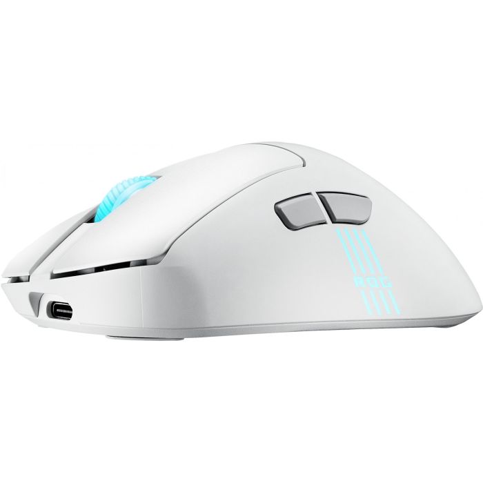 Asus ROG Keris II Origin WHT Ratón Gaming Mano Derecha RF Wireless + Bluetooth + USB Óptico 42000 DPI Blanco 90MP04A0-BMUA10 6 Asus ROG Keris II Origin WHT Ratón Gaming Mano Derecha RF Wireless + Bluetooth + USB Óptico 42000 DPI Blanco 90MP04A0-BMUA10 6