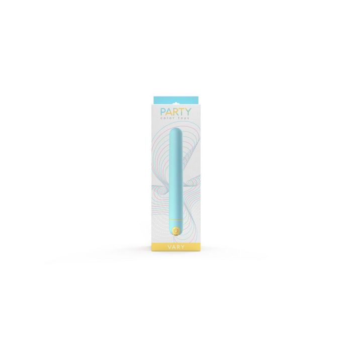 Vibrador Party Color Toys Azul 2