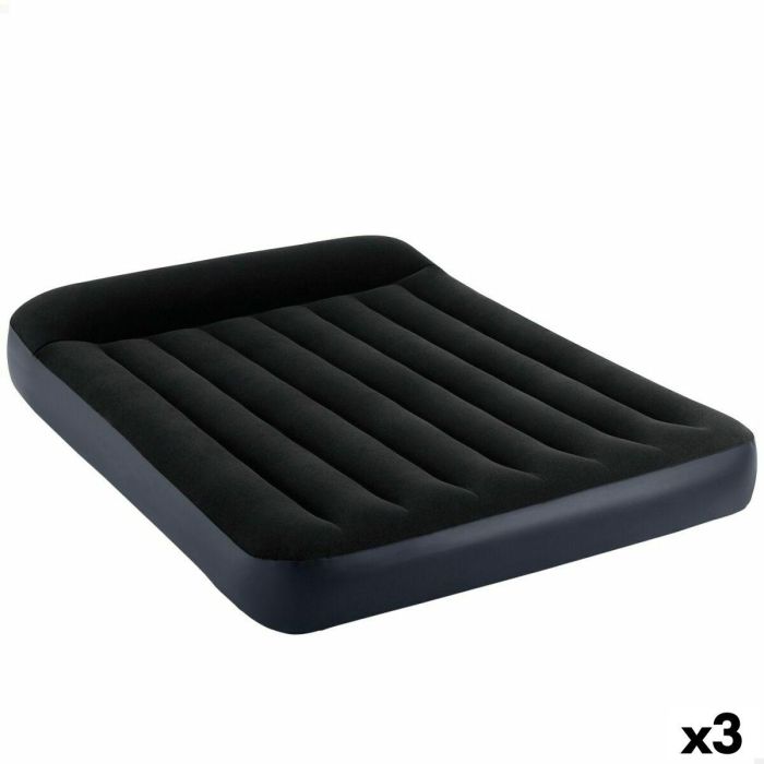 Colchón Hinchable Intex PILLOW REST CLASSIC 137 x 25 x 191 cm (3 Unidades)