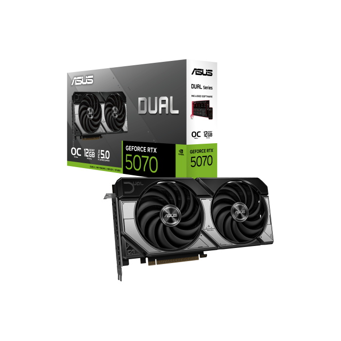 ASUS Dual GeForce RTX 5070 12GB GDDR7 PCI Express 5.0 90YV0M17-M0NA00 7 ASUS Dual GeForce RTX 5070 12GB GDDR7 PCI Express 5.0 90YV0M17-M0NA00 7