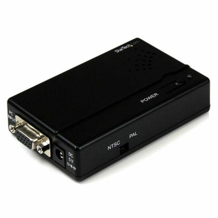 Adaptador VGA Startech VGA2VID Negro Adaptador VGA Startech VGA2VID Negro