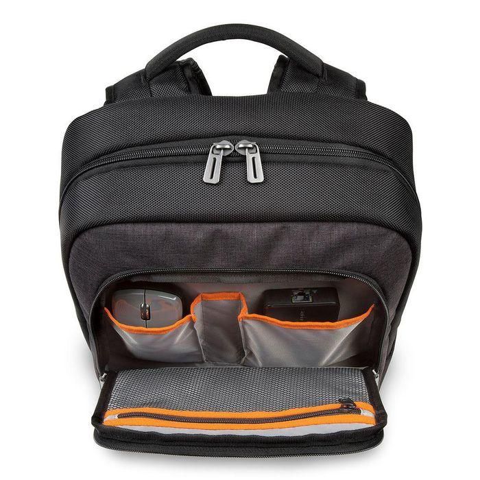 Targus Essential Laptop Backpack - Black/Grey 2