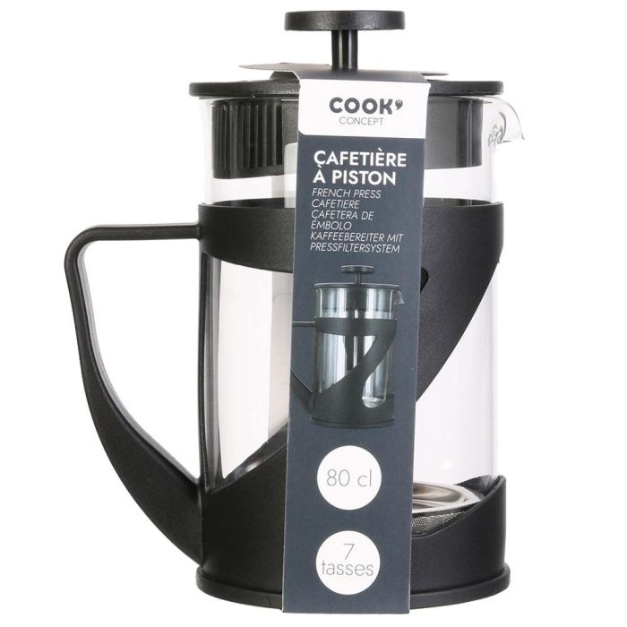 Cafetera Émbolo 800 Ml 7 Tazas Cook Concept