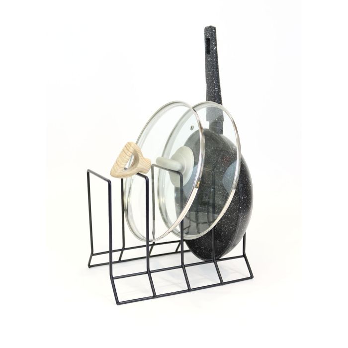 Organizador de sartenes Confortime 26x20.9x19.6 cm negro (12 Unidades) 7 Organizador de sartenes Confortime 26x20.9x19.6 cm negro (12 Unidades) 7