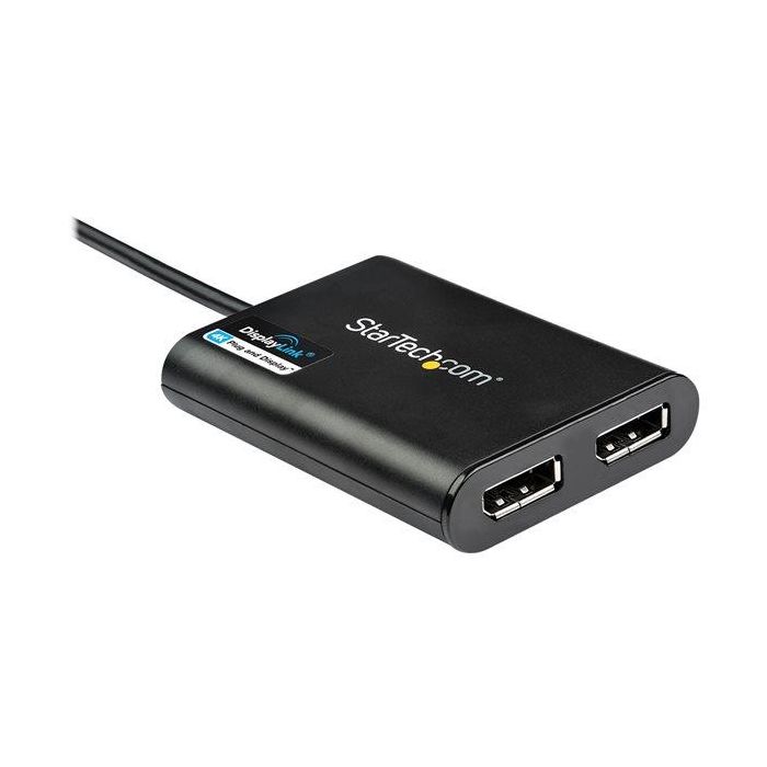 Cable DisplayPort USB 3.0 Startech USB32DP24K60 Negro 1
