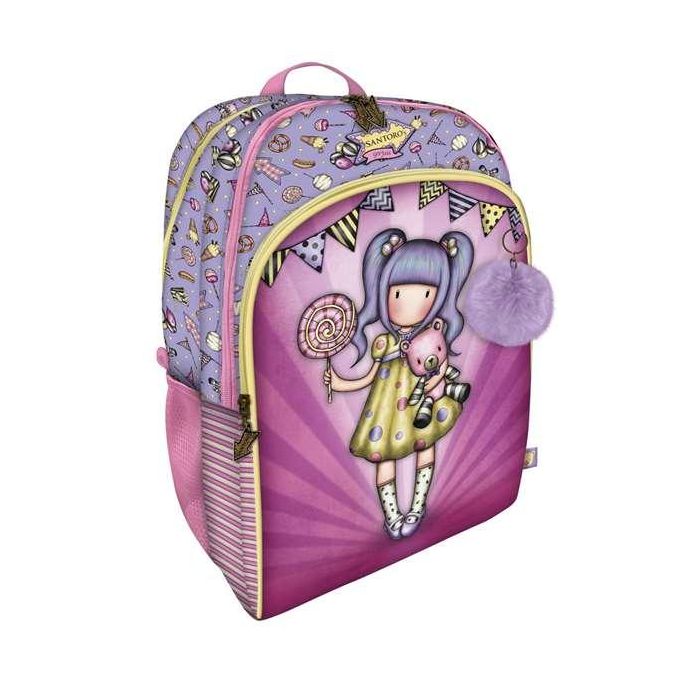 Mochila Escolar Gorjuss First prize Lila 34.5 x 43.5 x 22 cm 0 Mochila Escolar Gorjuss First prize Lila 34.5 x 43.5 x 22 cm 0