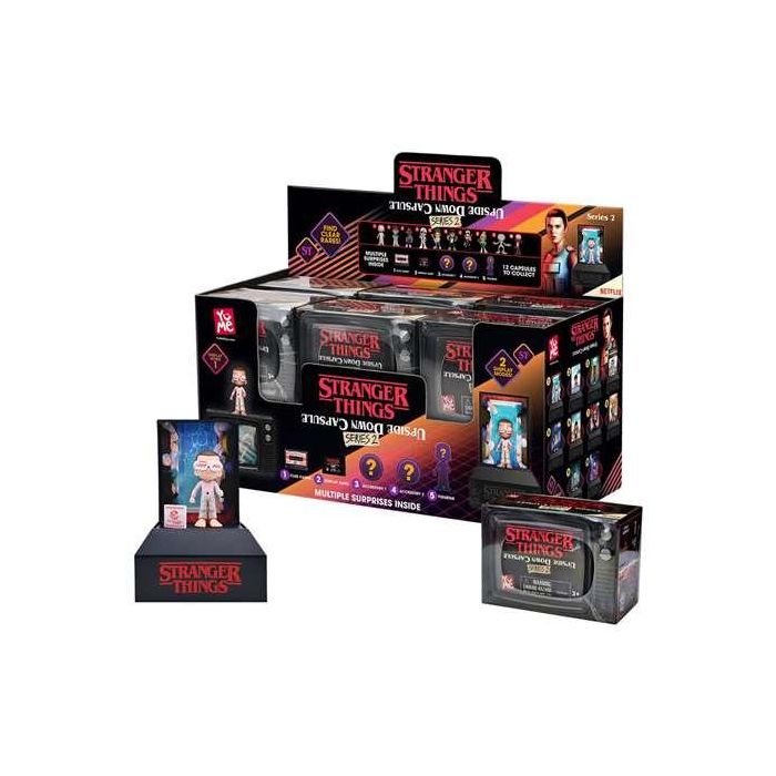 Yume Cápsula Sorpresa Figura Stranger Things Personajes Años 80 Inspiración Vintage 7x6,9x9,9 cm Español 9