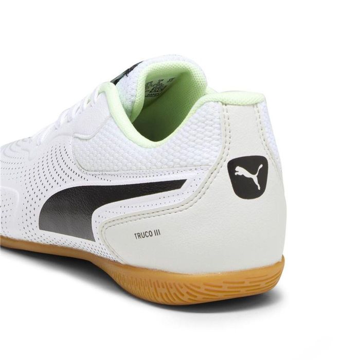 Botas de Fútbol para Niños Puma Truco III Blanco 1