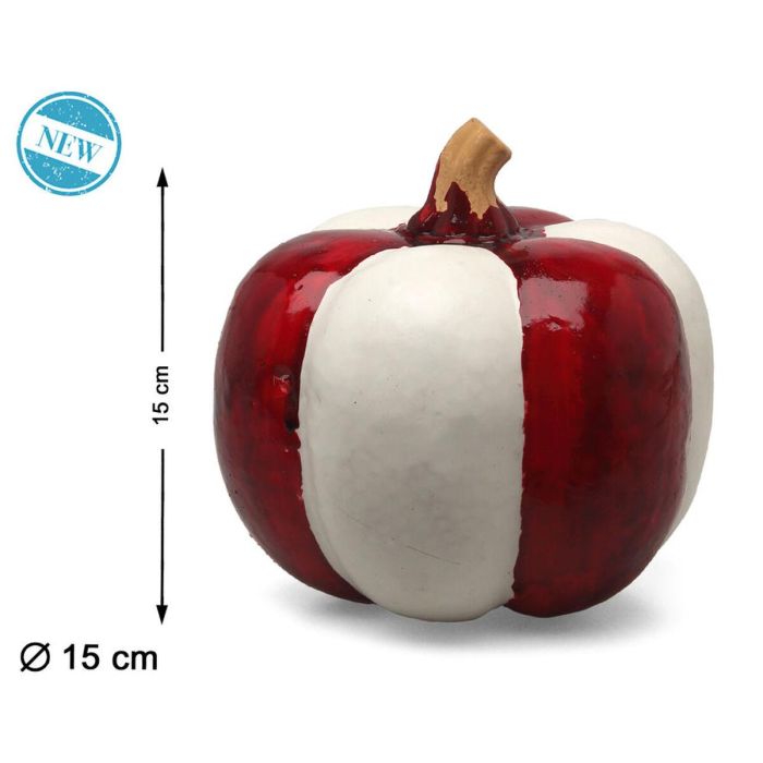 Decoración para Halloween 15 x 15 cm Blanco Rojo 1 Decoración para Halloween 15 x 15 cm Blanco Rojo 1