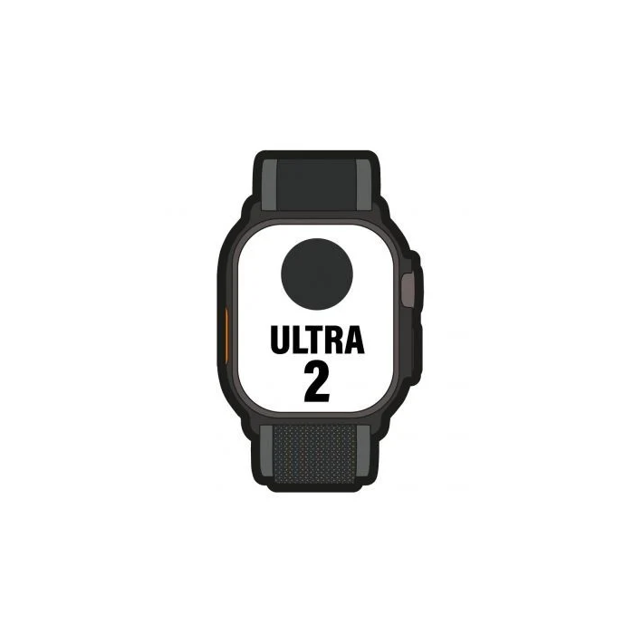 Apple Watch Ultra 2 GPS/Cellular 49mm Caja Titanio Negro Correa Loop Trail Negro M/L (MX4V3TY/A)