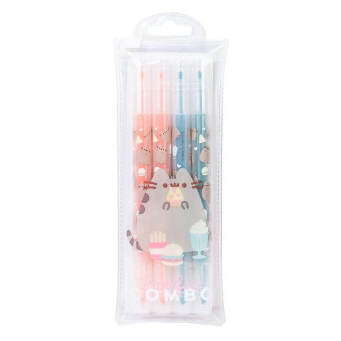 Set 4 Subrayadores Foodie Pusheen 0 Set 4 Subrayadores Foodie Pusheen 0