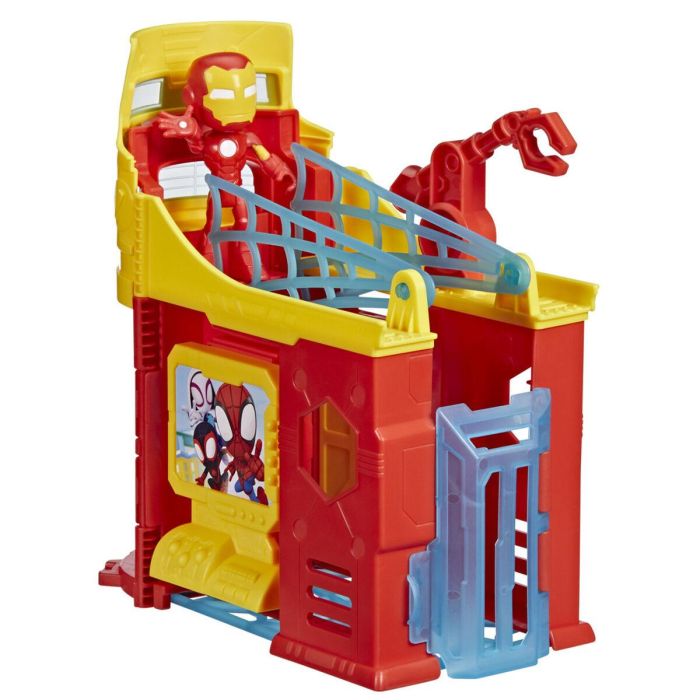 Hasbro HAS5010996197603 Spidey y sus Extraordinarios Amigos - Cuartel General de Iron Man, a partir de 3 años 2 Hasbro HAS5010996197603 Spidey y sus Extraordinarios Amigos - Cuartel General de Iron Man, a partir de 3 años 2