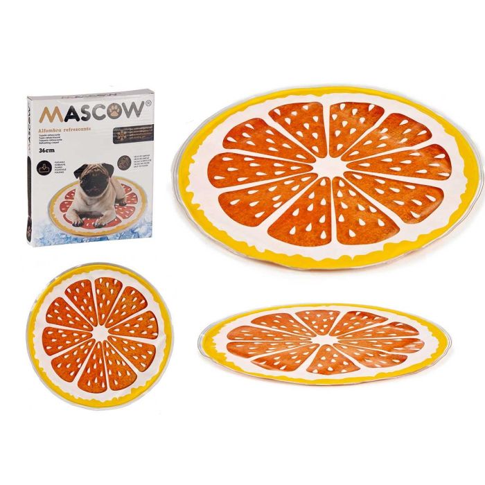 Mascow Alfombra Refrescante de Gel y PVC para Mascota Naranja 35x35 cm (12 Unidades) Mascow Alfombra Refrescante de Gel y PVC para Mascota Naranja 35x35 cm (12 Unidades)