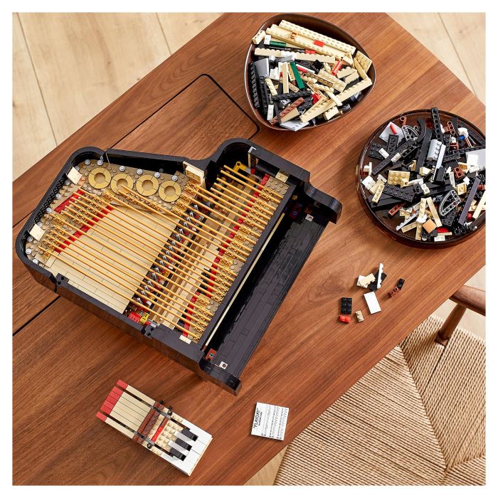 LEGO Ideas 21323 Piano de Cola, Kit de Construcción para Adultos (3662 Piezas)