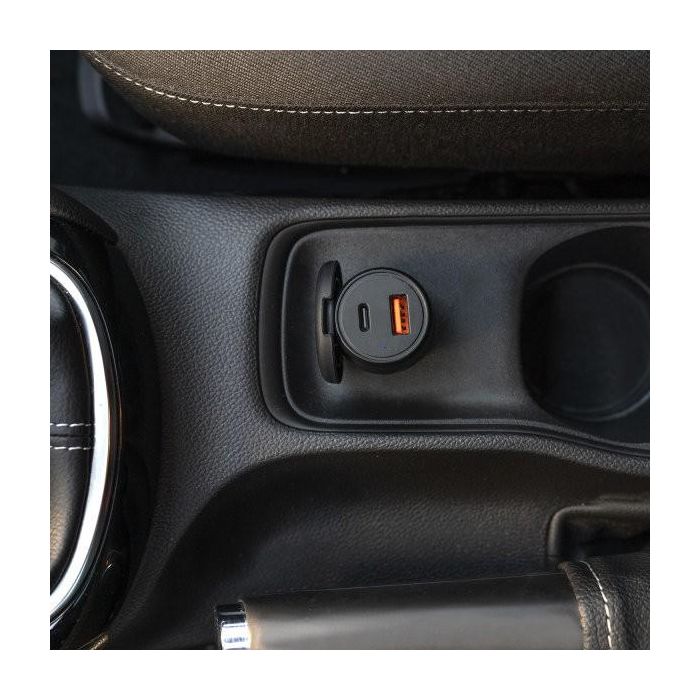 4smarts Cargador Coche VoltRoad Ultimate 83W con PD/QC, Negro 4