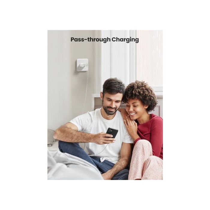 UGREEN 60450 Cargador Rápido USB C 20W Power Delivery 3.0 Blanco Universal Interior 2