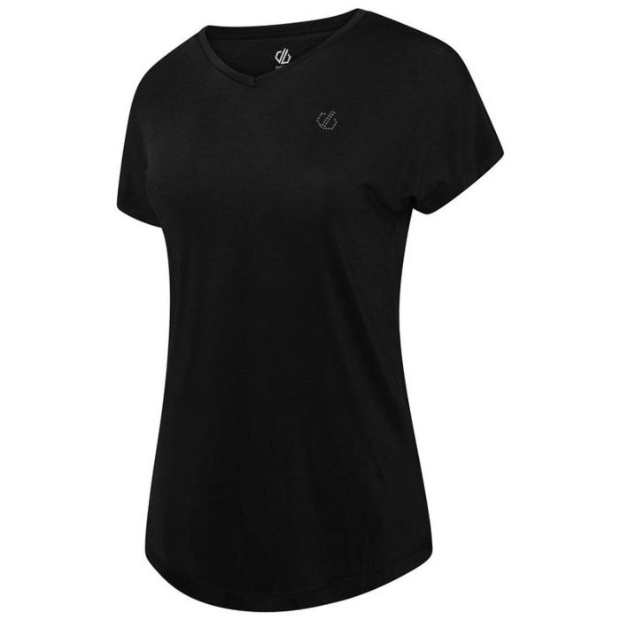Camiseta de Manga Corta Mujer Dare 2b Agleam Negro 5 Camiseta de Manga Corta Mujer Dare 2b Agleam Negro 5