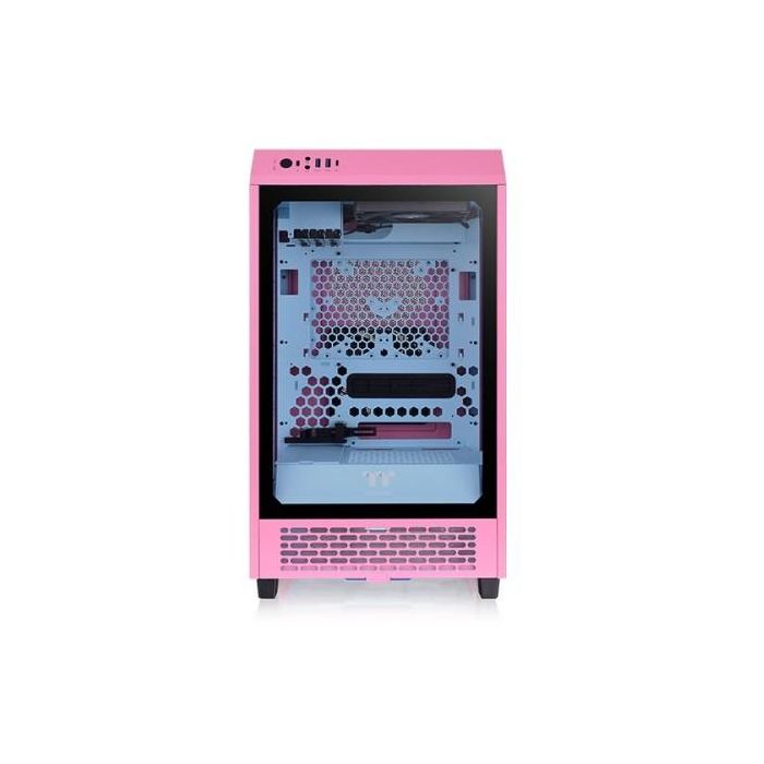 Thermaltake The Tower 200 Mini Tower PC Bubble Pink 1 Thermaltake The Tower 200 Mini Tower PC Bubble Pink 1