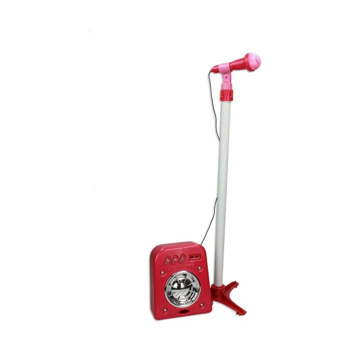 Guitarra Infantil Reig Micrófono Rojo 4 Guitarra Infantil Reig Micrófono Rojo 4
