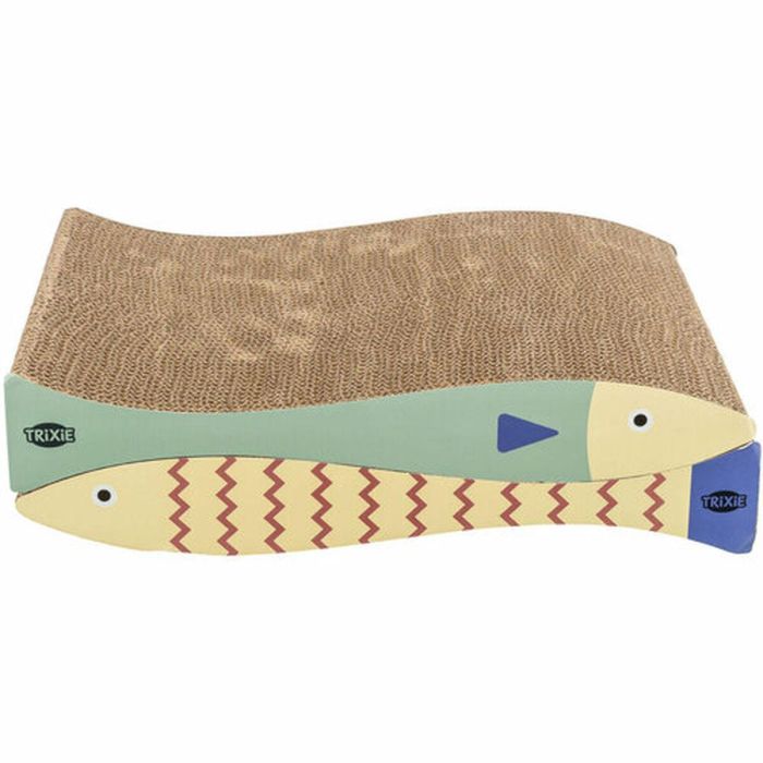 Rascador para Gatos Trixie Crema Menta Cartón 40 × 30 × 11 cm (2 Piezas) (2 Unidades) 9