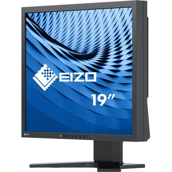EIZO S1934H-BK Monitor 48.3cm (19") 5:4 LED IPS DVI+DP Negro con Altura Ajustable 1