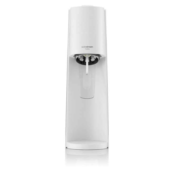 Sodastream Máquina TERRA Blanca con Botella 1L Compatible con Lavavajillas 13