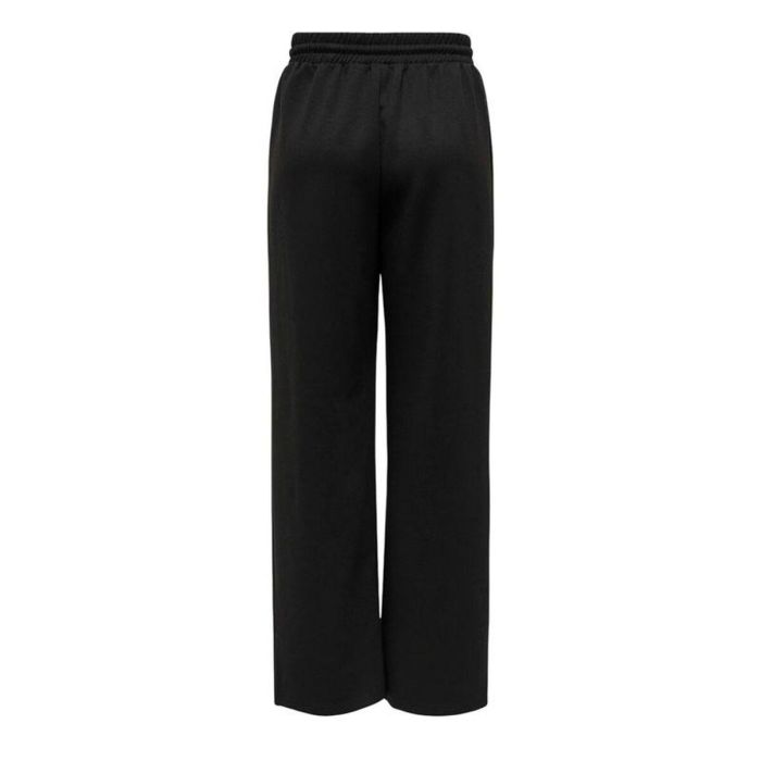 Pantalón Largo Deportivo Only Onlscarlett Wide Pant Swt Noos Negro Mujer 1