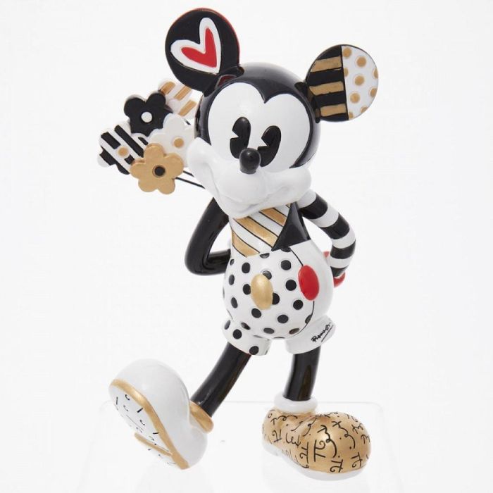 Enesco Figura Decorativa Disney Midas Mickey Mouse Resina Pintada a Mano 26 cm