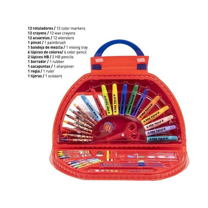 Cerdá Paw Patrol Set Papelería Coloreable 50 Piezas 6