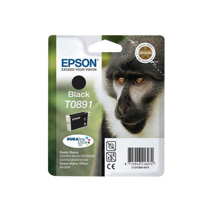 Cartucho Inkjet Epson T089140 Stylus S20 Sx205/405 Negro