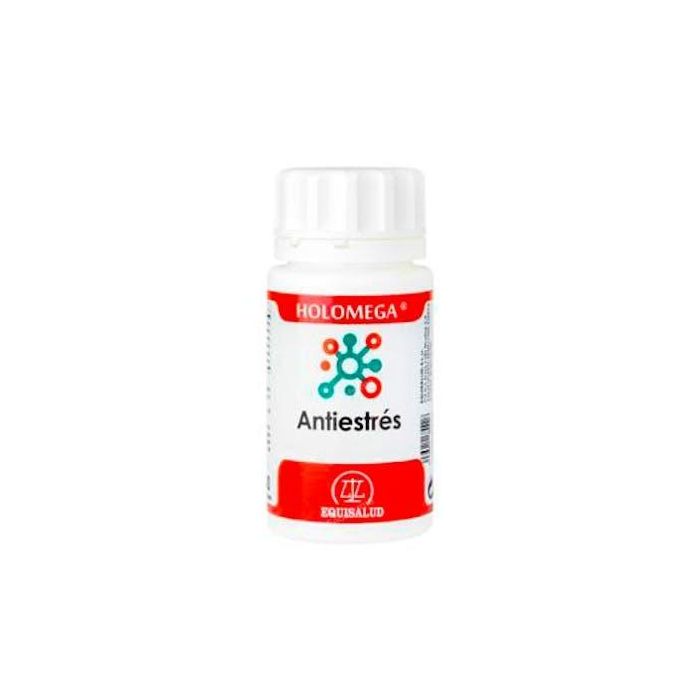 Holomega Antiestrés con plantas, GABA y Magnesio para el sistema nervioso, 50 cápsulas