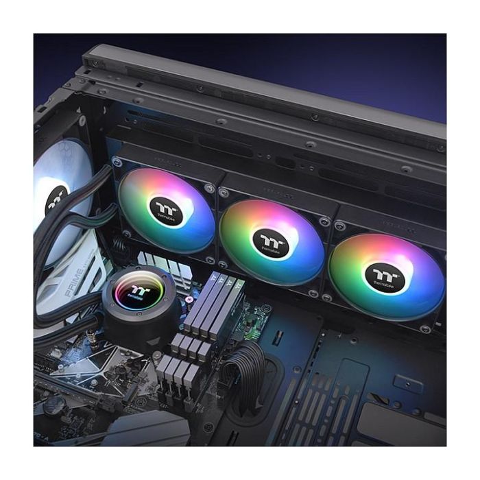 Thermaltake TH420 ARGB Sync V2 Refrigeración Líquida CPU AIO con Ventiladores de 14 cm 4