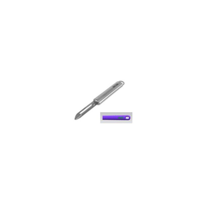 Quttin Pelador Zig-Zag Acero Inoxidable 19 cm Laos para Verduras Frutas Cocina Utensilio Ergonómico Profesional Resistente (36 Unidades)