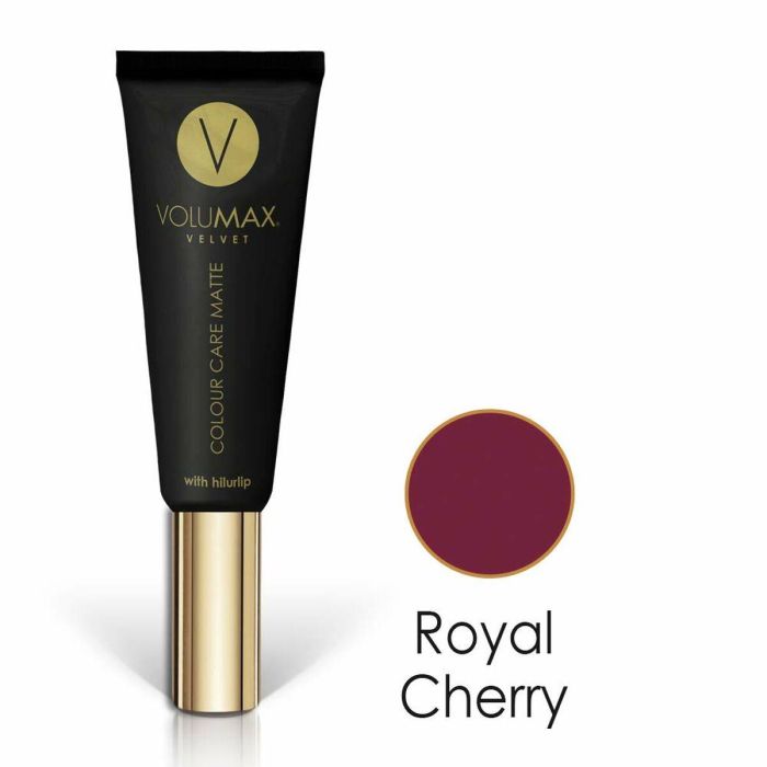 Volumax Pintalabios Labial Velvet Mate Royal Cherry Voluminizador Hidratación Intensa Antiedad Larga Duración 7.5 ml 1 Volumax Pintalabios Labial Velvet Mate Royal Cherry Voluminizador Hidratación Intensa Antiedad Larga Duración 7.5 ml 1