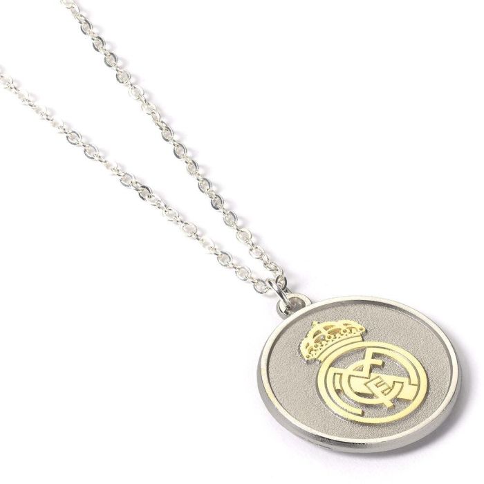 Colgante Real Madrid plateado 2