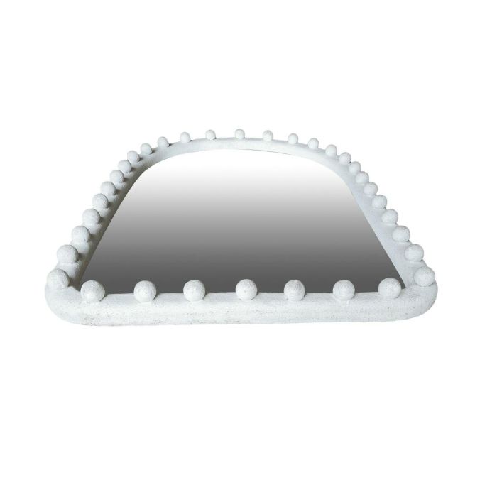 Espejo de pared Home ESPRIT Blanco Scandi 60 x 3,5 x 85 cm 1