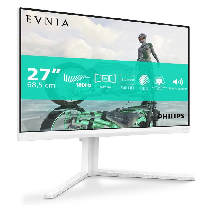 Philips Monitor Gaming 27M2N3201A, 27 pulgadas, Full HD, IPS, 1 ms, Blanco Philips Monitor Gaming 27M2N3201A, 27 pulgadas, Full HD, IPS, 1 ms, Blanco