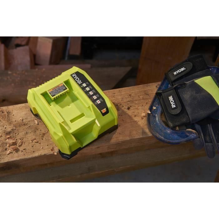 Ryobi RY36C60A Cargador Rápido 36V 6A para Baterías Ryobi 36V con Indicador de Nivel de Carga – Carga 2.5Ah en 90 Minutos 3