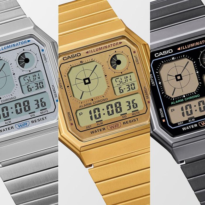 Reloj Hombre Casio A130WEG-9AEF 3 Reloj Hombre Casio A130WEG-9AEF 3