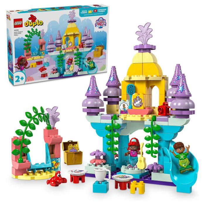 Lego Disney 10435 El Palacio Mágico Subacuático de Ariel - Muñeca La Sirenita Lego Disney 10435 El Palacio Mágico Subacuático de Ariel - Muñeca La Sirenita