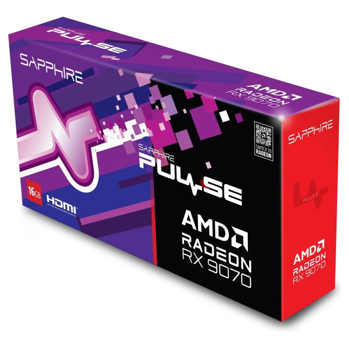 Sapphire RX 9070 16GB GDDR6 PCI Express x16 5.0 Tarjeta Gráfica 5
