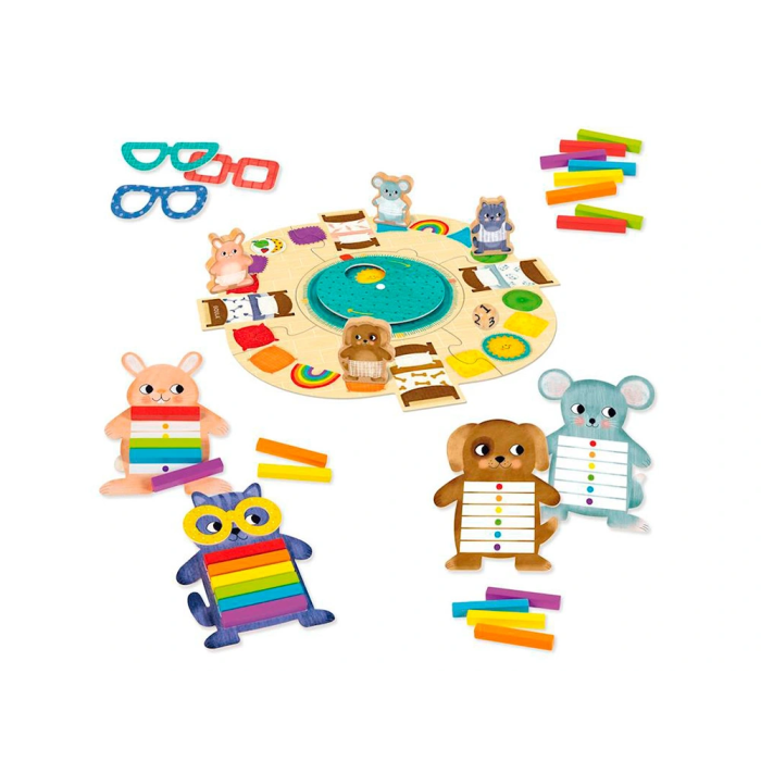 Goula Juego Didáctico Vestirse de Colores Preescolar 2-4 Jugadores 1 Goula Juego Didáctico Vestirse de Colores Preescolar 2-4 Jugadores 1