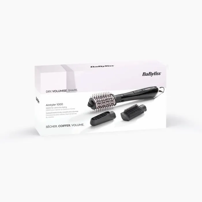 Babyliss AS127SE Cepillo Soplador Perfect Multi-Styles 1000W Negro 1