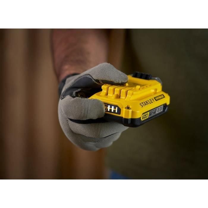 Batería - STANLEY FATMAX V20 - SFMCB202-XJ - 18V 2Ah 3 Batería - STANLEY FATMAX V20 - SFMCB202-XJ - 18V 2Ah 3