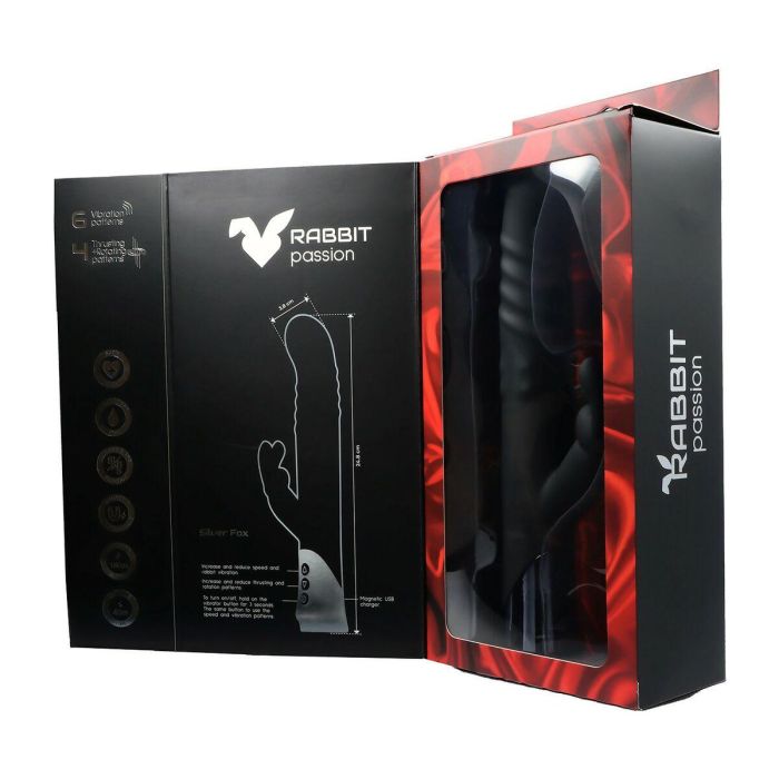 Vibrador Doble Estimulación Virgite Plateado 4 Vibrador Doble Estimulación Virgite Plateado 4