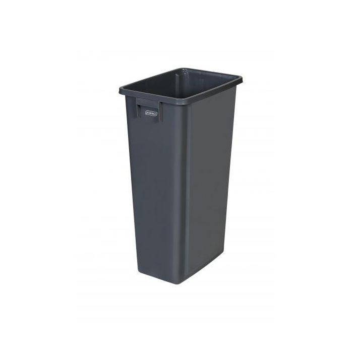 PROBBAX - PB-1090-GRY - Cubo de reciclaje sin tapa - 32 x 46 x 76,2 cm - 80 L - Gris 0 PROBBAX - PB-1090-GRY - Cubo de reciclaje sin tapa - 32 x 46 x 76,2 cm - 80 L - Gris 0