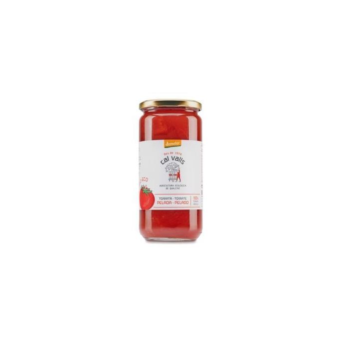 CAL VALLS Tomate Entero Pelado 660Gr. Demeter