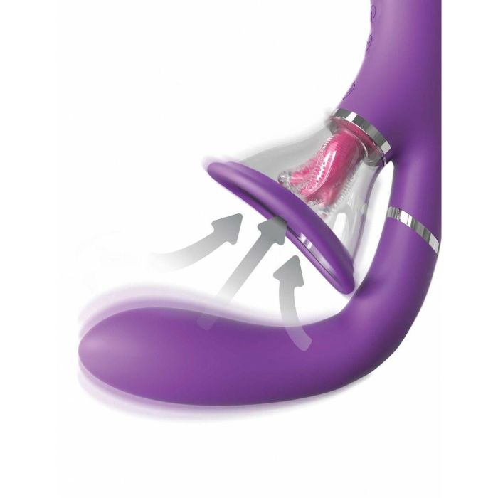 Vibrador Punto G Pipedream Fantasy for her Morado 3 Vibrador Punto G Pipedream Fantasy for her Morado 3